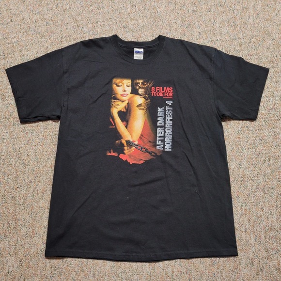 Gildan Other - After‎ Dark Horrorfest Shirt XL Lionsgate Horror Fest Shirt Movie Promo USA